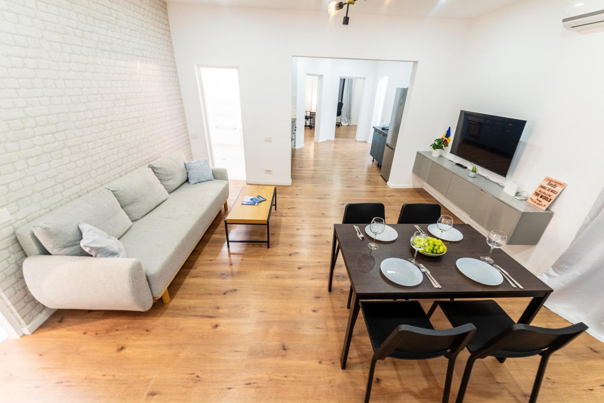 Ultracentral Spacious Apartment 4Br Bukareszt Zewnętrze zdjęcie